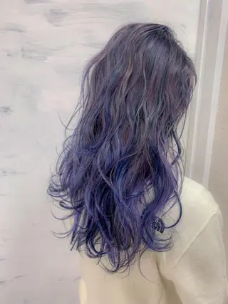 セミロング カラー BOX mico.のヘアスタイル