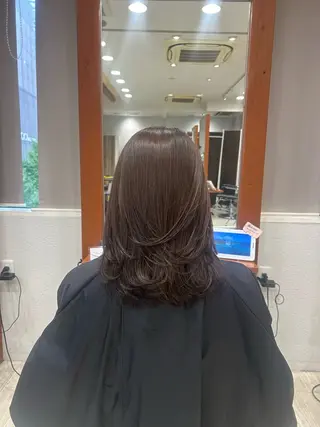 カラー CIEL 難波店所属・🎀透明感/レイヤ ー/Kotona🎀のヘアスタイル