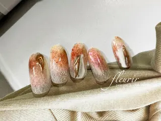 ネイル フルリール 【プライベートサロンのネイルデザイン