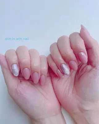 ネイル arm in arm ︎✿Yamamotoのマツエク・マツパデザイン