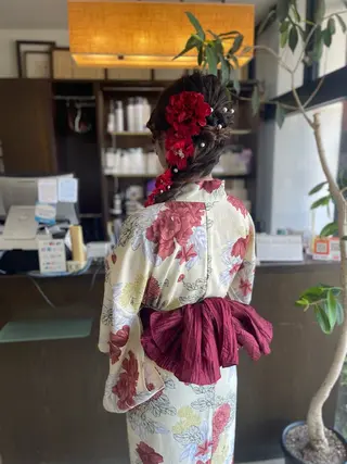 ヘアアレンジ 児島 海斗のヘアスタイル