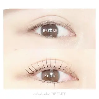 マツエク・マツパ REFLET ルフレのマツエク・マツパデザイン