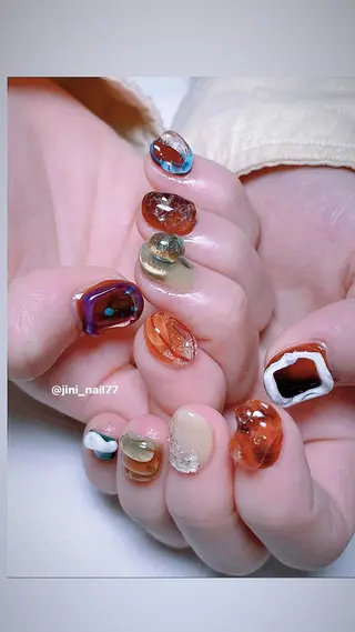 ネイル JINI NAIL所属・ジニ ネイルのネイルデザイン