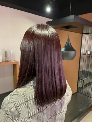 セミロング カラー ピチカート所属・メンズ&レディース きくた　みずきのヘアスタイル