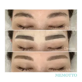 アイブロウ MEMOTTO CHIHIROのマツエク・マツパデザイン