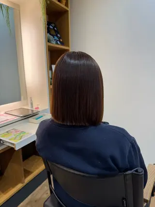 セミロング afloatkobe所属・美髪/髪質改善 川口凌弥のヘアスタイル