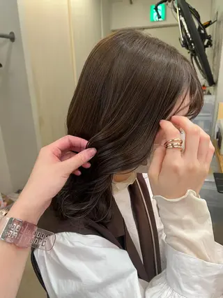 カラー Naotsuka Yui  🌺のヘアスタイル