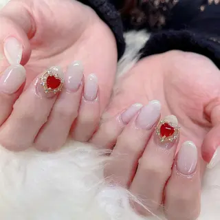 セミロング 💜MIYA nail川崎店のネイルデザイン