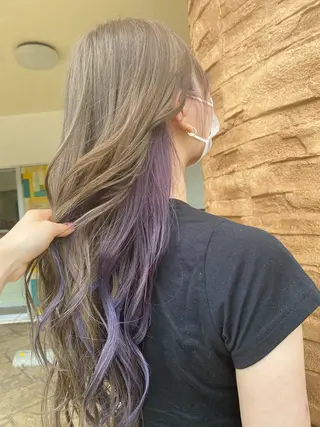 セミロング プルエク/clana ♡marinのヘアスタイル