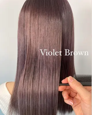 セミロング カラー LANVERY所属・うる艶ヘア💐 艶ハイトーン💐彩夏のヘアスタイル