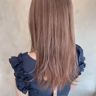 セミロング カラー ヘアアレンジ stylist/蛯谷 珠里のヘアスタイル
