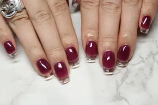 ネイル ネイル＆ホワイトニング   Yu-a所属・yu-a  スカルプ ネイルakiのネイルデザイン