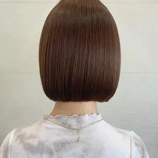 セミロング カラー 🌱小顔ヘア/ボブ ミディアム/双葉🌱のヘアスタイル