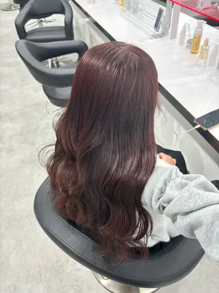 セミロング Wカラー/暖色/べ ージュりく©︎🐝のヘアスタイル