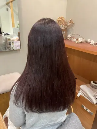 ロング カラー 山下 悠月のヘアスタイル