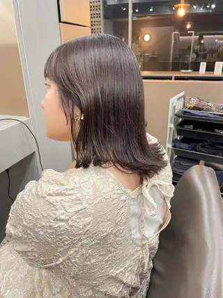 ミディアム カラー 表参道/髪質改善・ 透明感 colorのヘアスタイル