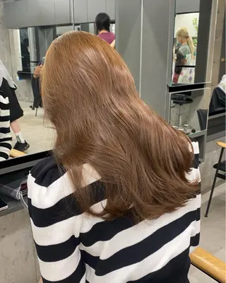 ロング カラー 村田 りょうやのヘアスタイル