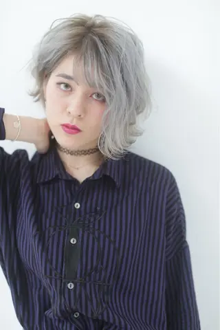 ショート カラー ヘアアレンジ Lee東三国 店長 谷辻誠志のヘアスタイル