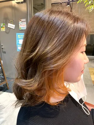 ミディアム 髪質改善NO.1🥇 蒲澤🏆のヘアスタイル