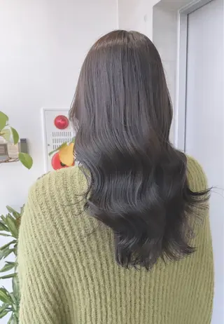 セミロング カラー 🌫️大人韓国ヘア 🌫️naoyaのヘアスタイル