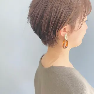 ショート カラー ヘアアレンジ Aloa透明感ヘア ♡kanami♡のヘアスタイル
