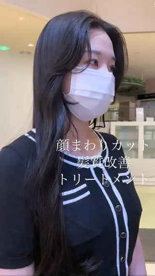 ロング 似合わせカラー/艶 髪質改善/ヨシザキのヘアスタイル