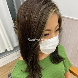 ロング カラー パーマ ヘアアレンジ メンズ キッズ ネイル マツエク・マツパ 横浜Bob美容師🤎 ERINAのヘアスタイル