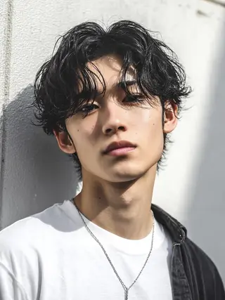 パーマ メンズ 💫お呼ばれヘア💫 men's✨ともえ✨のヘアスタイル