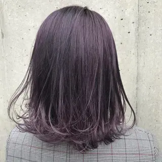 ミディアム カラー ヘアアレンジ 韓国レイヤー/ミルク ティー🟤高橋　暖のヘアスタイル