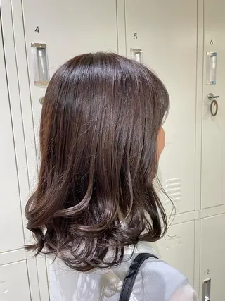 ミディアム カラー 横浜カラー/パーマ/ SAKI💫のヘアスタイル