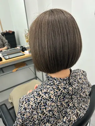 ショート 難波/白髪ぼかし/ KAORIのヘアスタイル