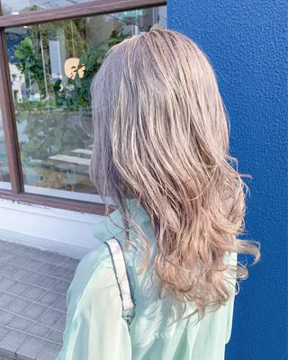 ロング カラー ヘアアレンジ men’s salon NOA solte. 【メンズサロン ノアソルテ】所属・メンズパーマ職人 加藤 弘貴のヘアスタイル