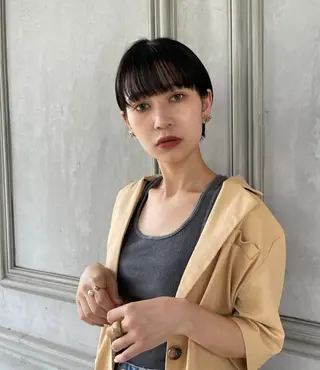 ショート 河原 亮のヘアスタイル