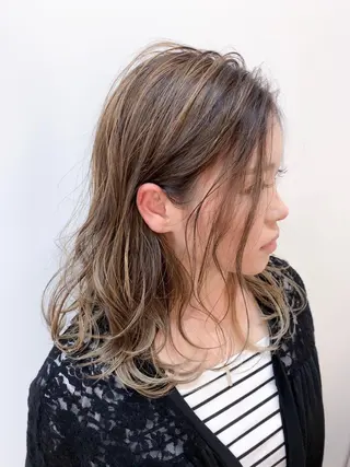 ロング カラー 🐝肥田 しょーと🐝のヘアスタイル