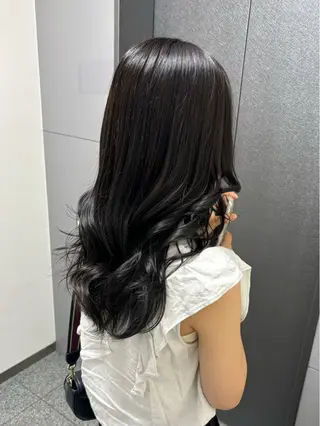 ロング カラー yui🥀/ボブ /ブリーチなしカラーのヘアスタイル