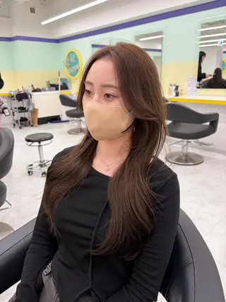 ロング カラー レイヤー/韓国❣️ 髪質改善/亘紘輝のヘアスタイル