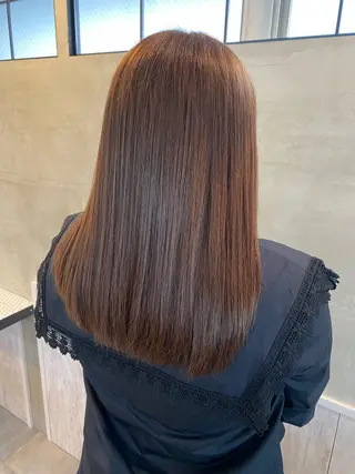 セミロング カラー 宮城 良太のヘアスタイル