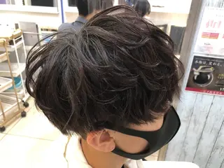 ショート メンズ 韓国風メンズ/毛流れ ヘアなら須田龍世のヘアスタイル