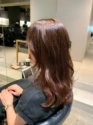セミロング カラー 🌈艶髪/髪質改善 新宿itouのヘアスタイル