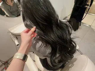 ロング カラー macaron郡山駅前店所属・北田 千鶴のヘアスタイル