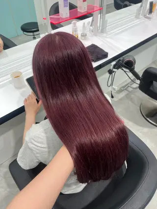 ロング カラー みう/仙台/暖色/ 艶髪/顔周りカット/のヘアスタイル