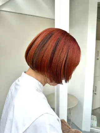 ショート カラー ハイトーン×似合わせ 🌱中川慎之介のヘアスタイル