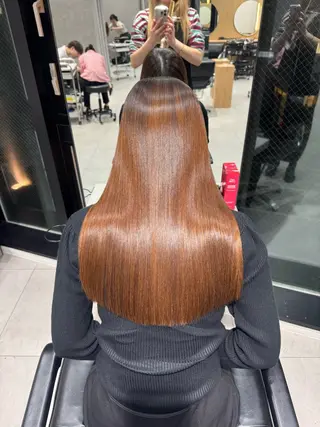 ロング RAF TOKYO 薬院店所属・福岡／艶髪カラー/ 髪質改善/SAEのヘアスタイル