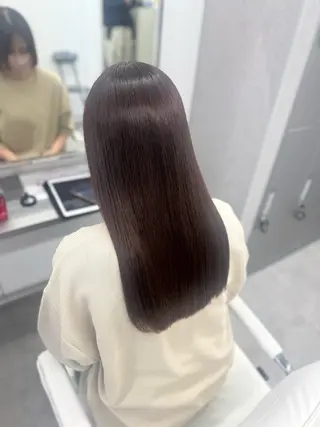 ロング カラー パーマ 🕯コバ/レイヤー/ 美髪縮毛🕯のヘアスタイル