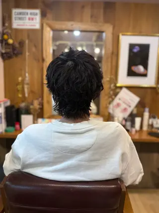 パーマ メンズ 代々木上原🌳 めぐろまやのヘアスタイル