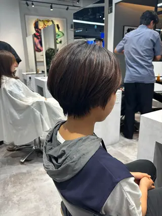 ショート 門崎未依/レイヤー/ メンズカット🪿🌼のヘアスタイル