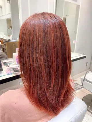 セミロング カラー 🦖鶴岡香純🦖 育休中のヘアスタイル