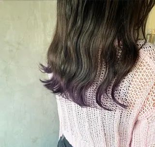 ミディアム カラー ヘアアレンジ stylist/蛯谷 珠里のヘアスタイル