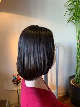 ミディアム 武田尚子🌸 自然に仕上がる矯正のヘアスタイル