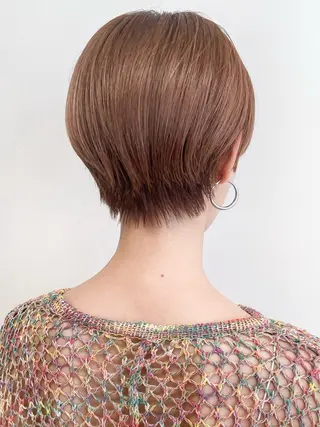 ショート Moka モデル募集のヘアスタイル